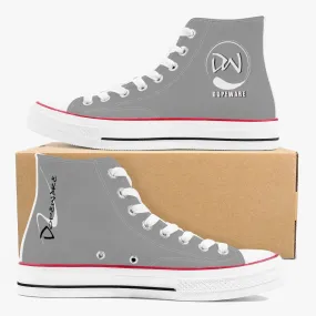 285. New High-Top Canvas Shoes - Gray