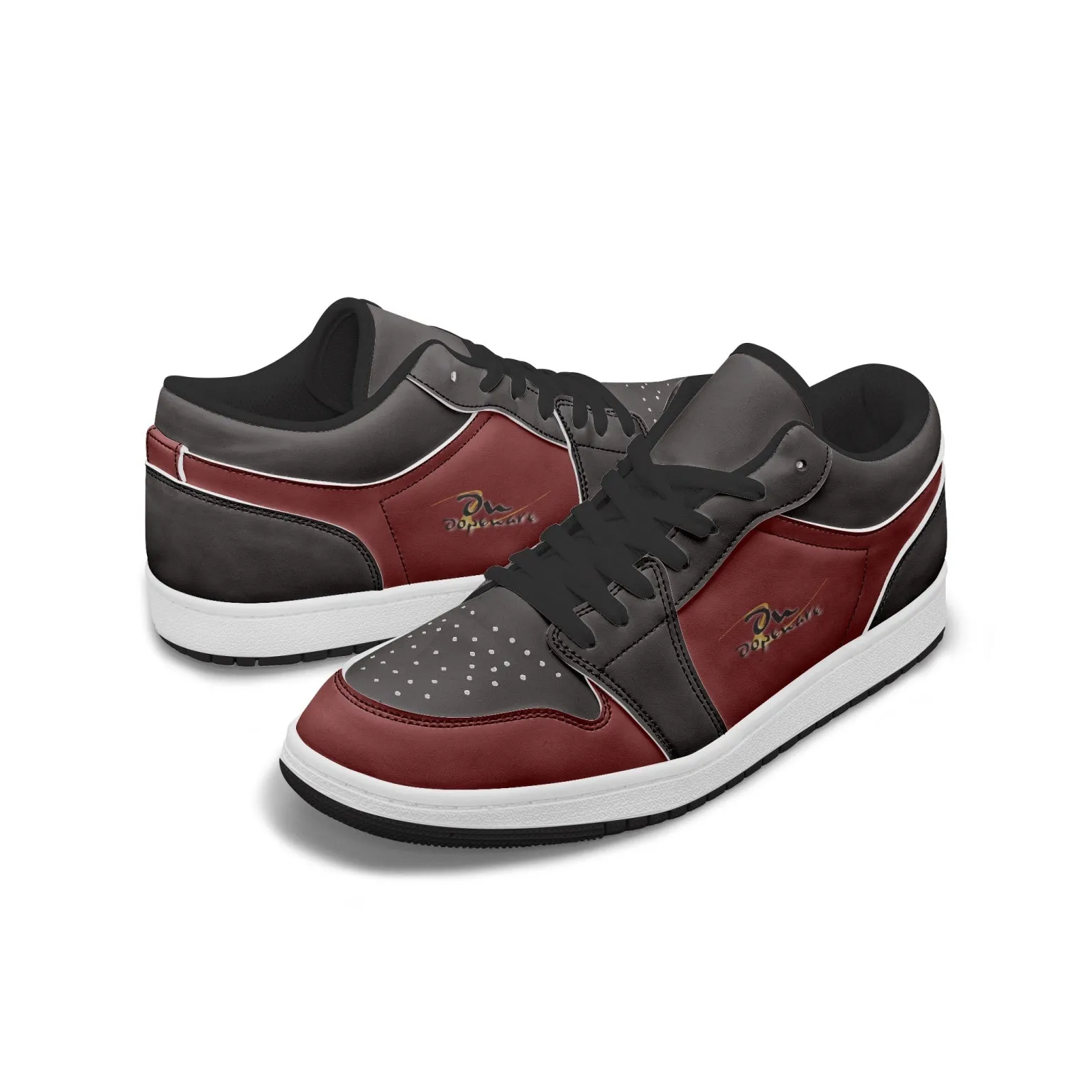 366. Type 2 Low-Top AJ1 Leather Sneakers