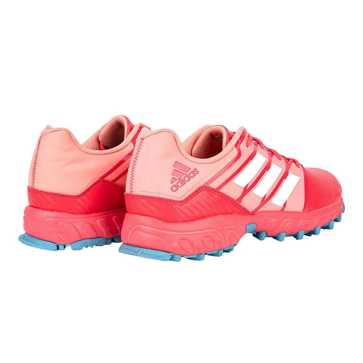 Adidas Adipower Hockey Sport Shoes Coated Fabric Red Colour For Women