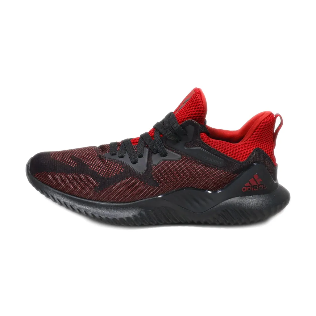 Adidas Alpha Bounce Sport Shoes Leather Red Colour For Men