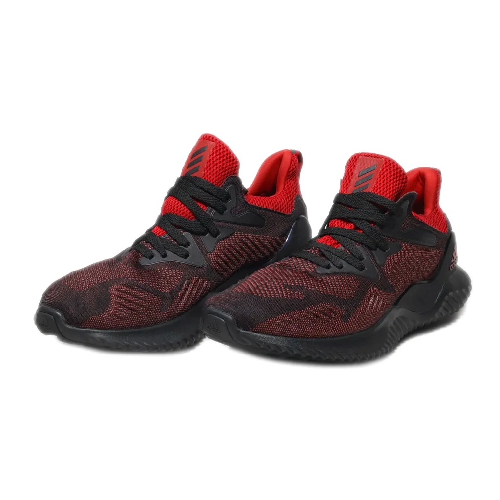 Adidas Alpha Bounce Sport Shoes Leather Red Colour For Men