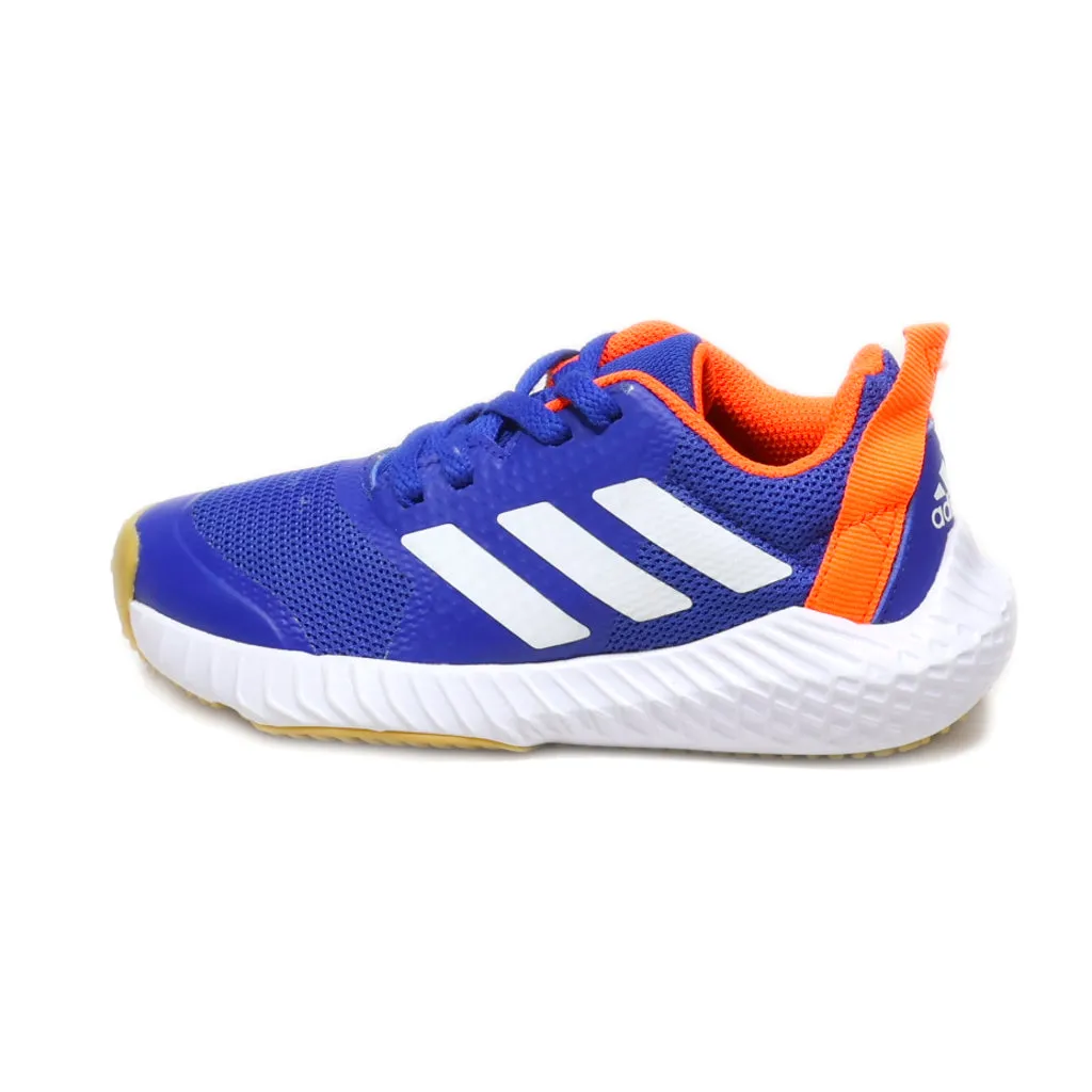 Adidas Forta Gym Sport Shoes Leather Blue Colour For Kids