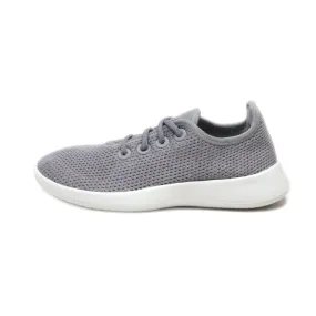 Allbirds Tree Runner Sport Shoes Leather Grey Colour For Women