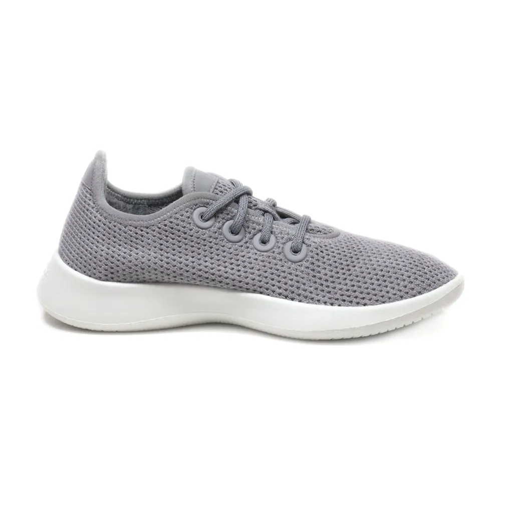 Allbirds Tree Runner Sport Shoes Leather Grey Colour For Women