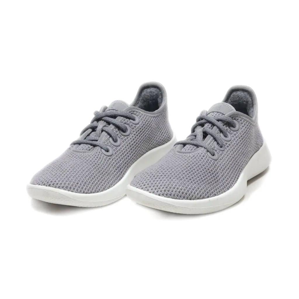 Allbirds Tree Runner Sport Shoes Leather Grey Colour For Women