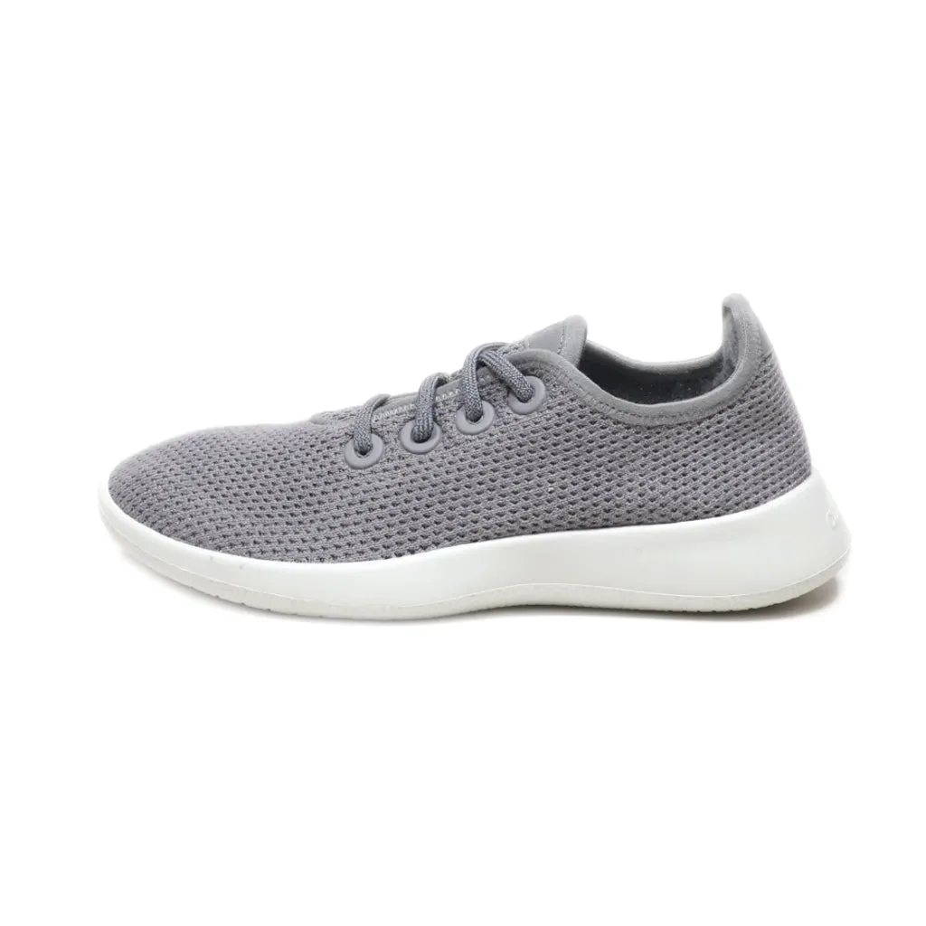 Allbirds Tree Runner Sport Shoes Leather Grey Colour For Women