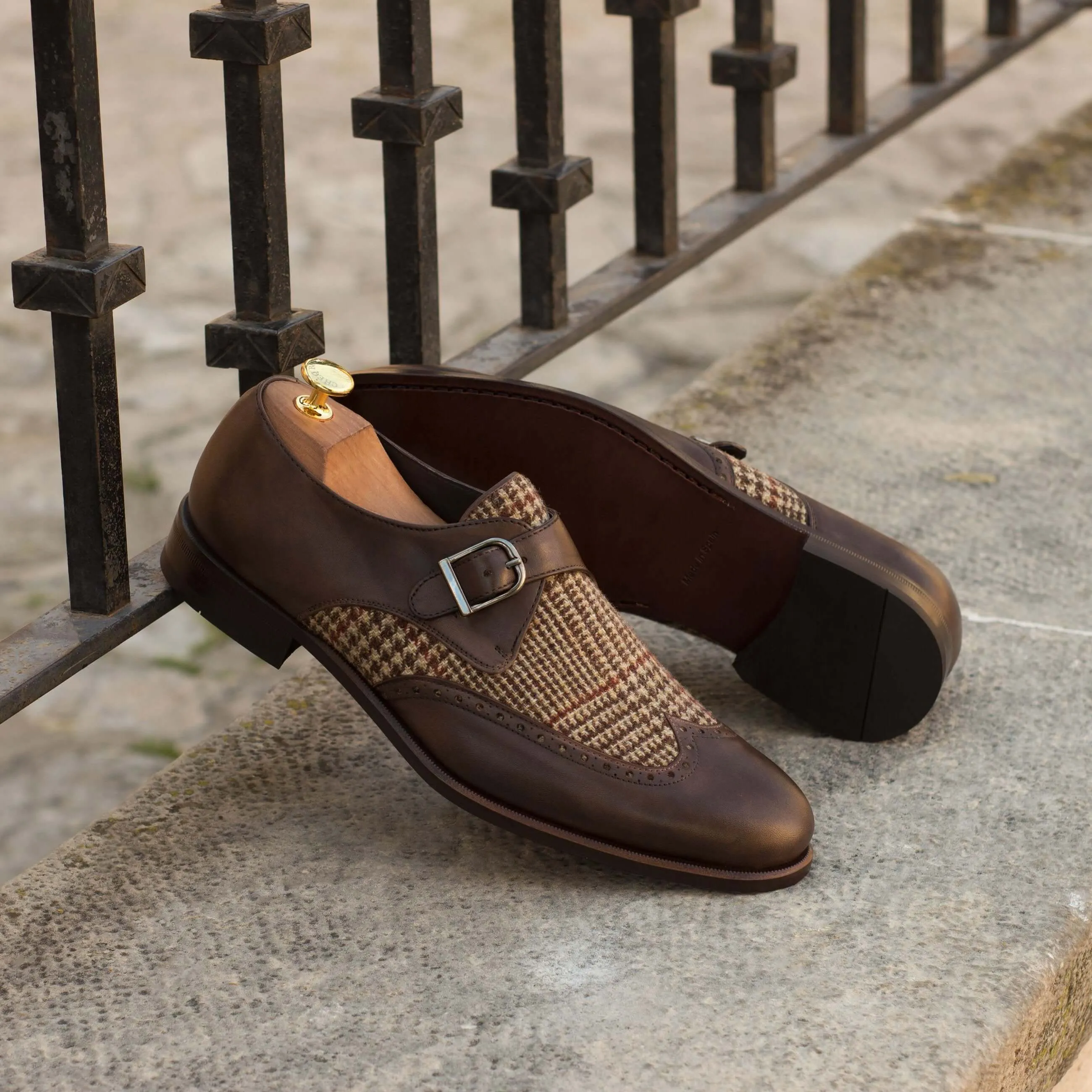 Bodaway Single Monk Shoes