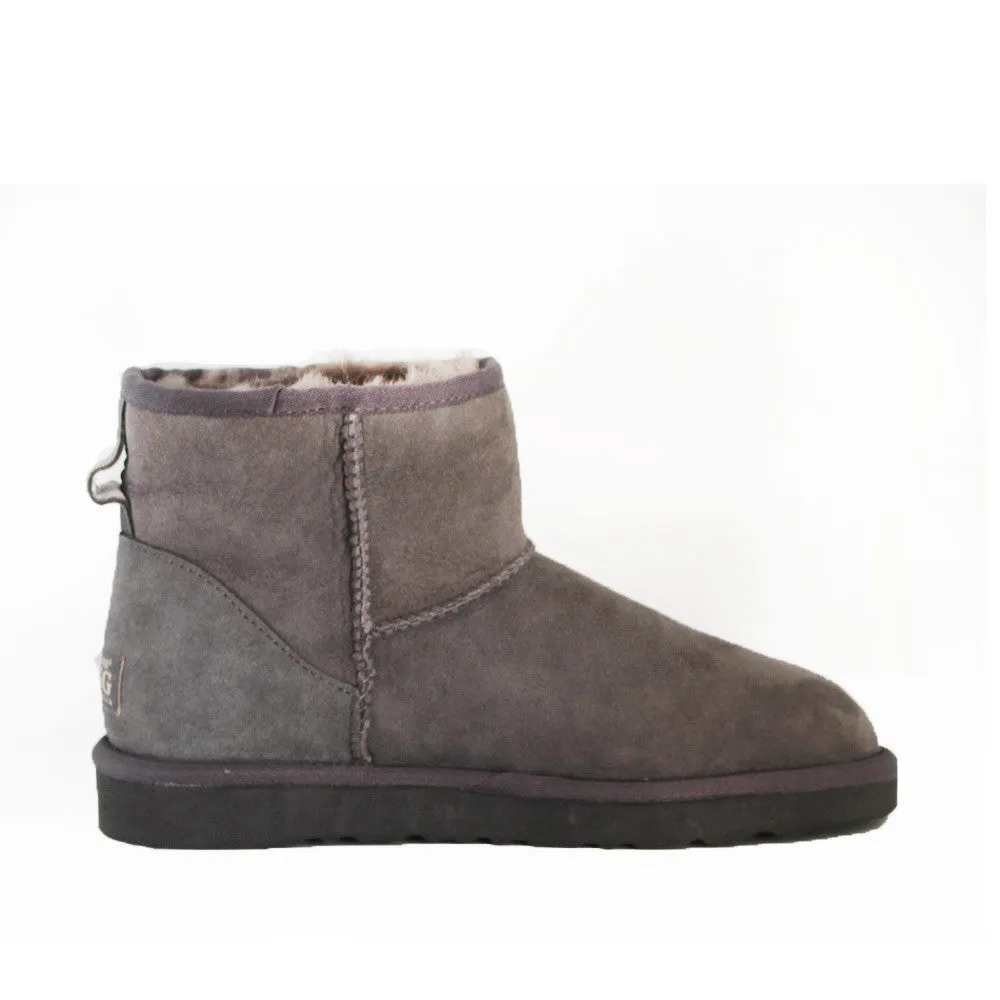 Classic Ankle Ugg Boot - Grey