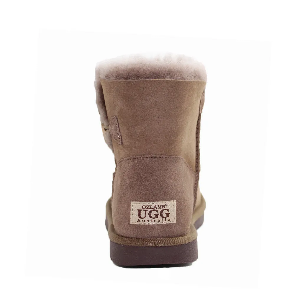 Classic One Button Ugg Boot - Mushroom