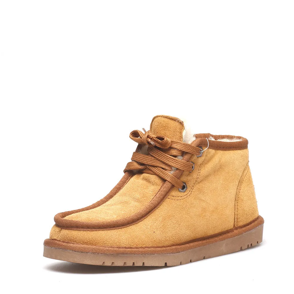 Dabbs Lace Up Man Ugg Boot - Chestnut