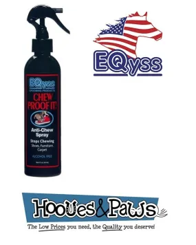 Eqyss Dog Anti Chew Spray SAFE Stops Chewing Chew Proof it 8oz