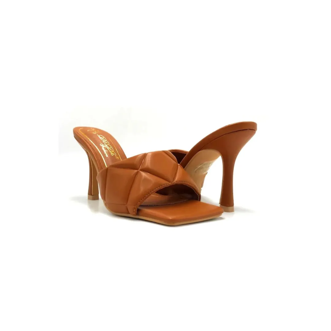 Hettie-5 Tan | Stylish Women's Heels