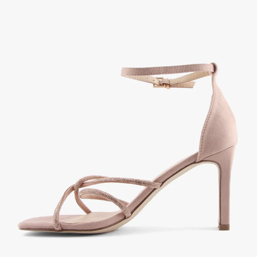 KISHA BLUSH SUEDE