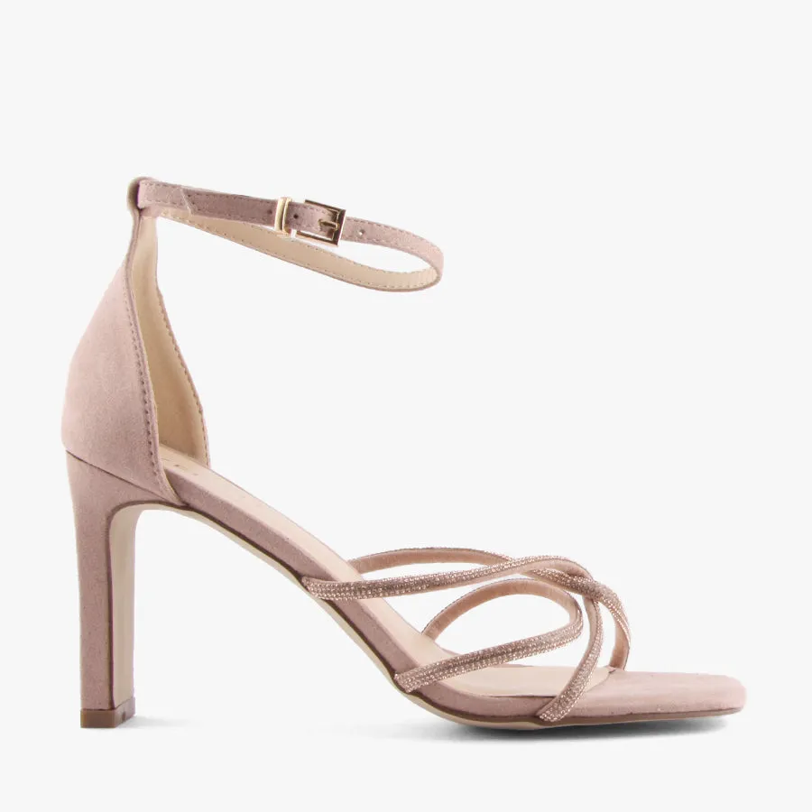 KISHA BLUSH SUEDE