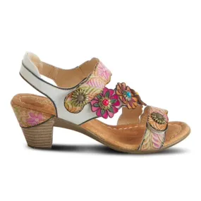 L'Artiste By Spring Step Women's Aromas - White Multi