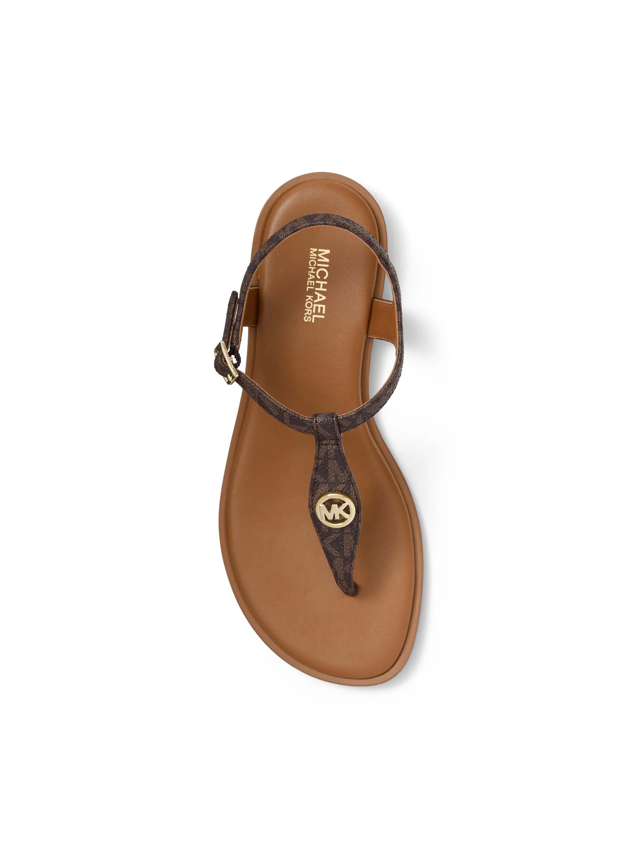 Mallory Logo T-Strap Sandal