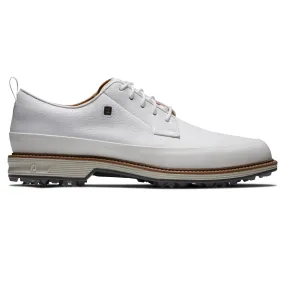 Premiere Series Cleated Laced Golf Shoes White/Grey - 2025