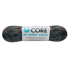 Rainbow Black CORE Laces