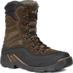 Rocky Blizzard Stalker Men's Waterproof 1200g Insulated  Boots Fq0005454 In Brown