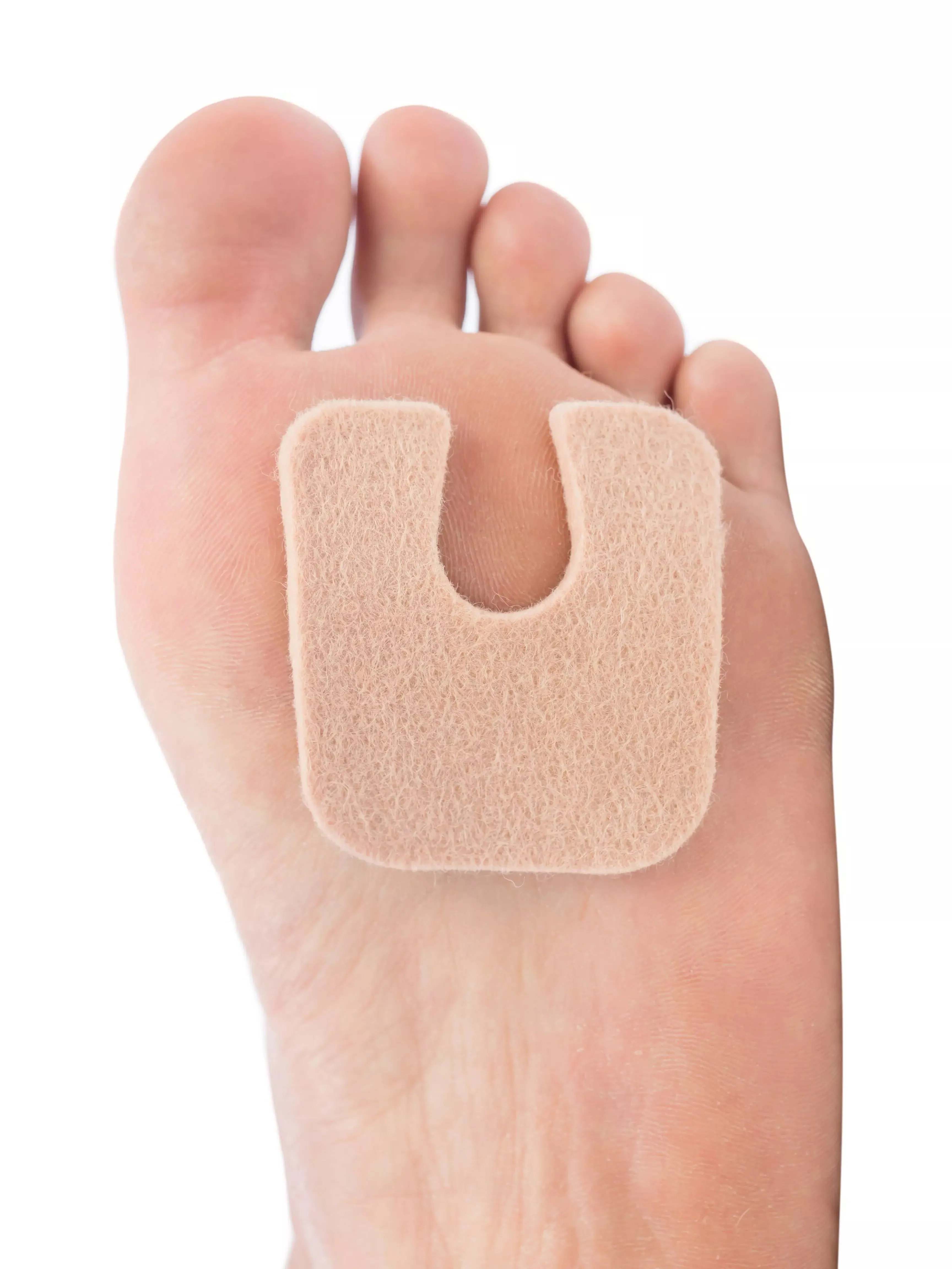 U-Shaped Felt Moleskin Callus Pads