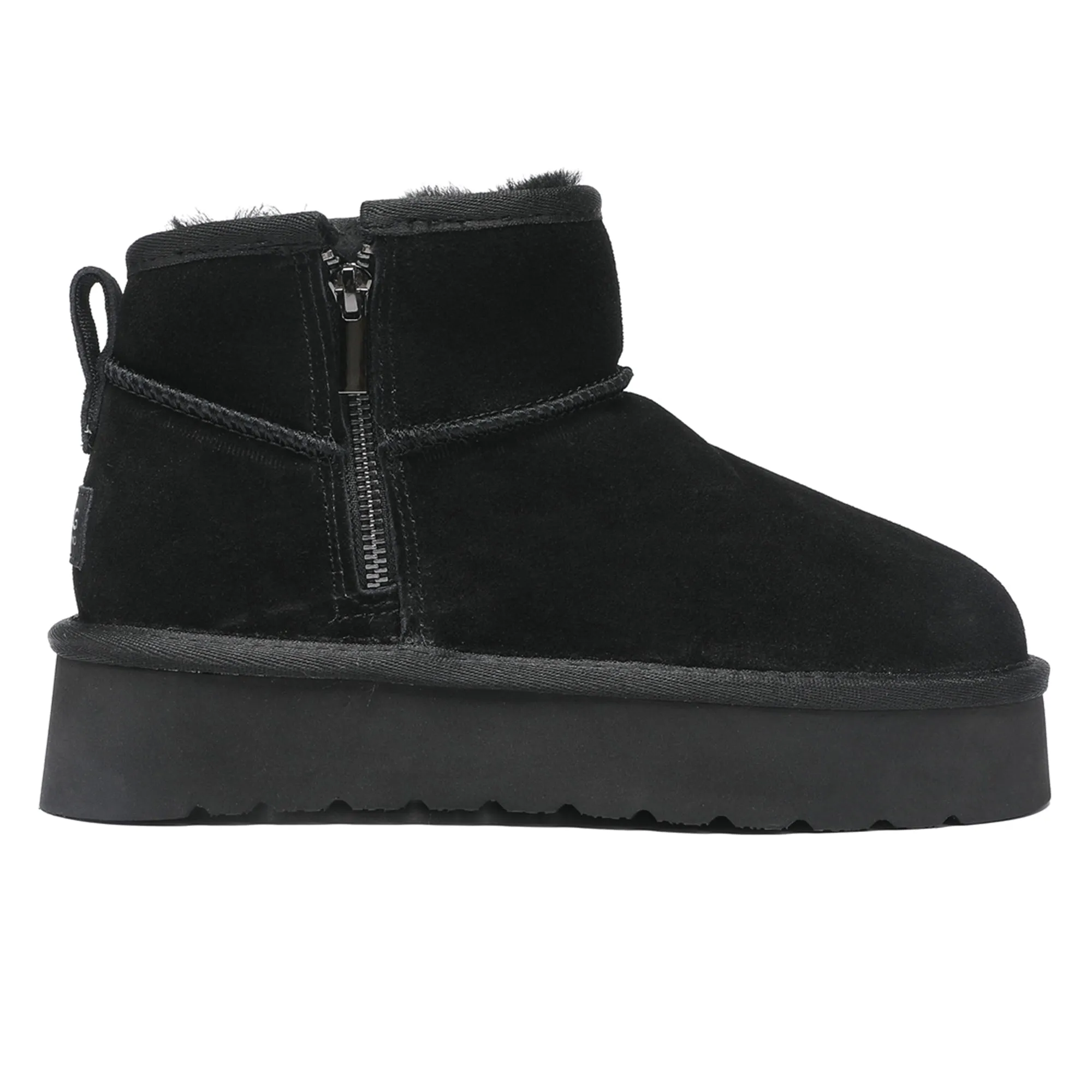 UGG Merino Ultra Mini Zipper Platform Boots