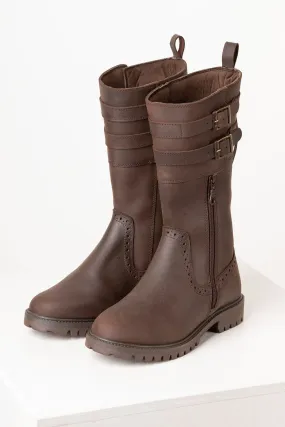 Women's Biker Style Boots - Kilham