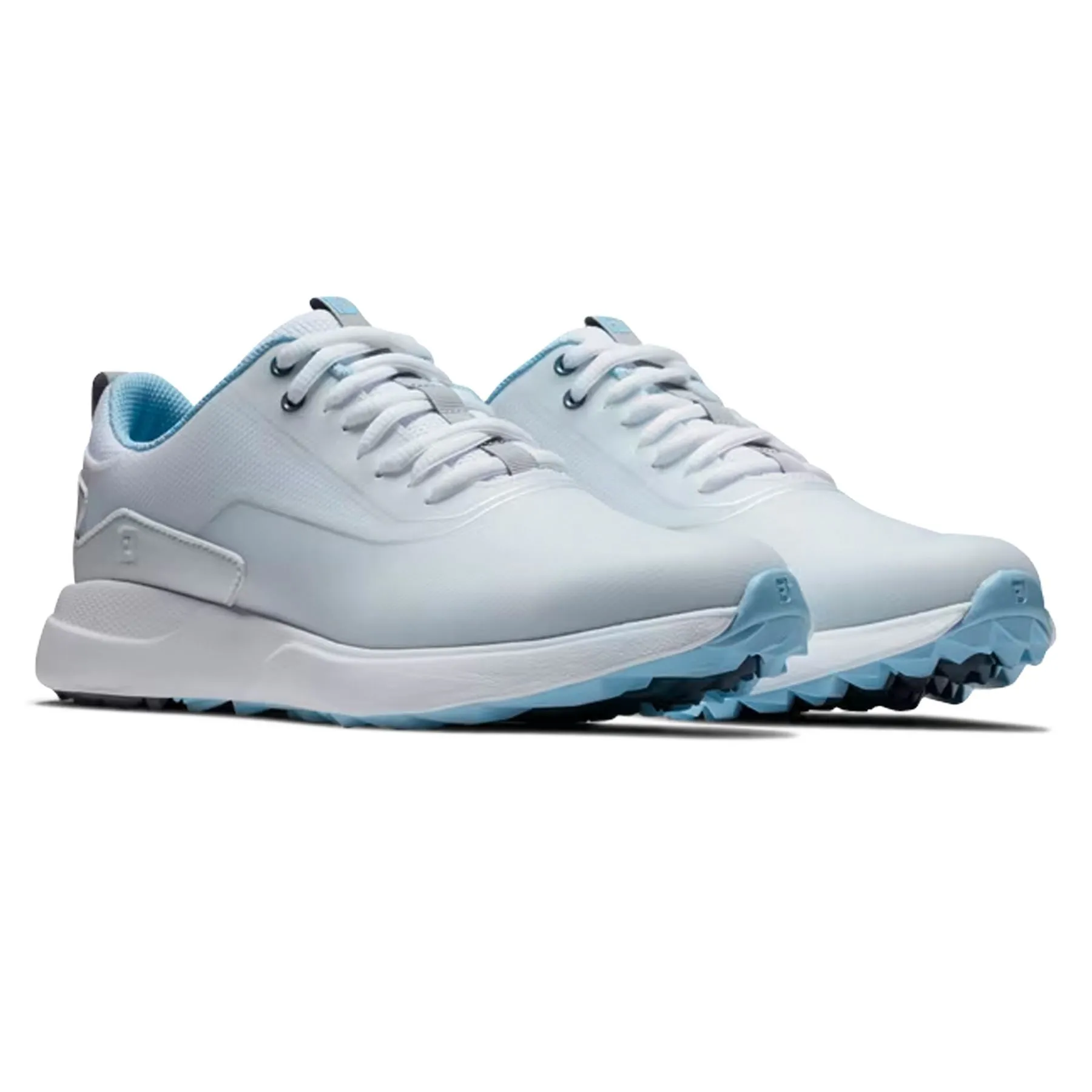 Womens Performa Spikeless Golf Shoe White/Light Blue - 2025